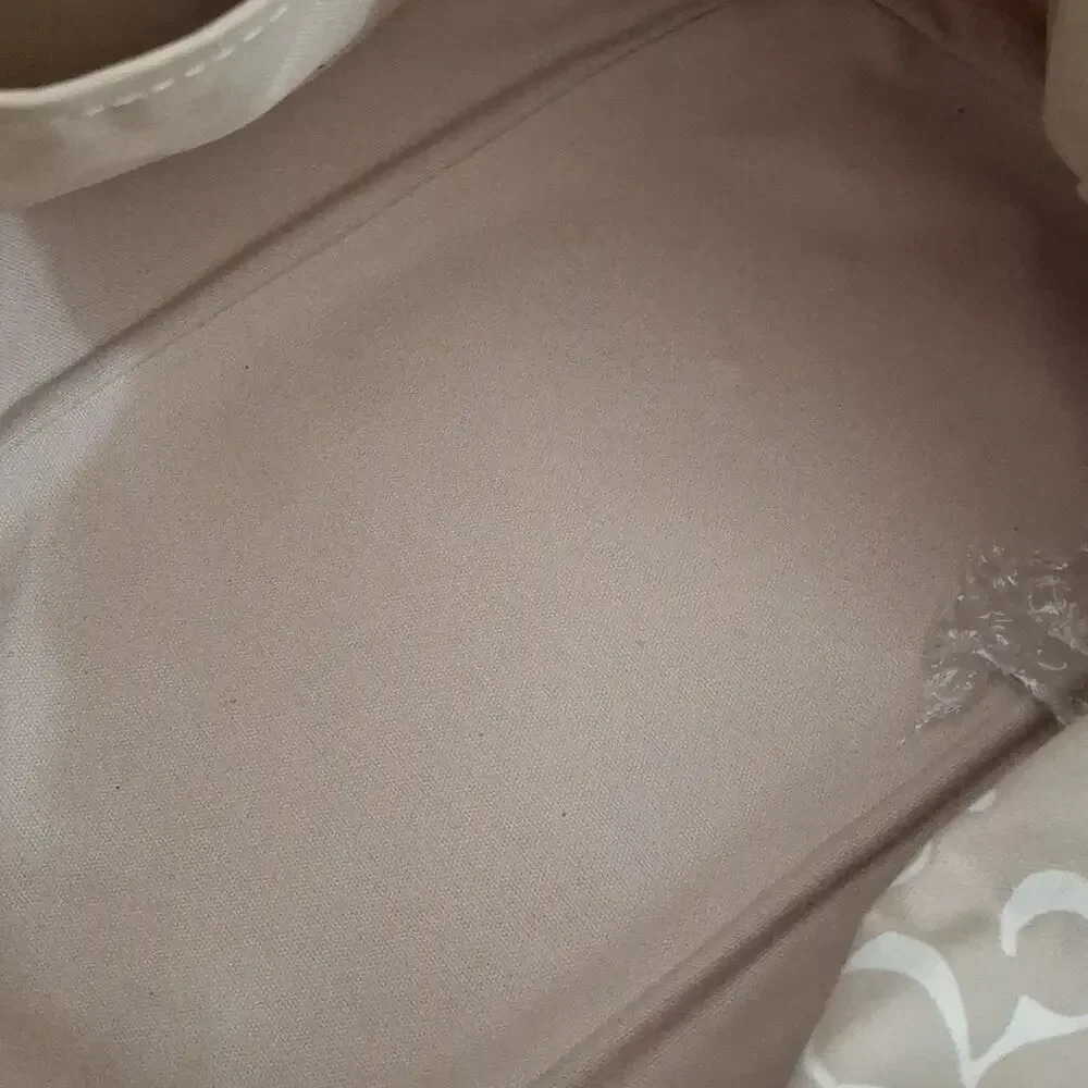 Louis Vuitton Cream Tote Bag